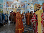 Епископ Россошанский и Острогожский Дионисий совершил Божественную литургию в храме Успения Пресвятой Богородицы г. Калач