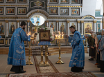 В преддверии престольного праздника епископ Дионисий совершил всенощное бдение в Казанском храме города Павловска