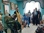 В праздник Благовещения священник посетил Кантемировский центр реабилитации и социализации в селе Писаревка