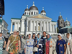 Паломники Богучарского благочиния поклонились святыням Дивеево и Арзамаса