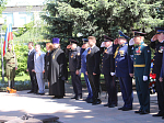 В День Великой Победы духовенство Острогожского благочиния приняло участие в церемониях, посвященных празднику