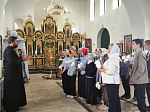 Учащиеся СОШ № 1 пгт. Подгоренский посетили местный храм во имя святого преподобного Сергия Радонежского