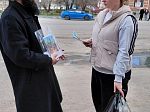 Помощник руководителя миссионерского отдела провел Пасхальную акцию в городе Россоши