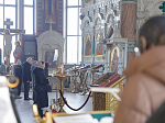В понедельник 1-й седмицы Великого поста Глава Россошанской епархии молился за богослужением в Свято-Ильинском кафедральном соборе г. Россоши