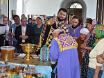 Праздничная Литургия и водосвятный молебен в Казанском храме г. Павловска
