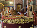Преосвященнейший Дионисий, епископ Россошанский и Острогожский, возглавил торжества в честь 20-летия Свято-Ильинского кафедрального собора г. Россошь