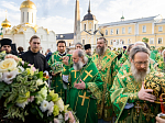 В канун праздника обретения мощей прп. Сергия Радонежского епископ Дионисий сослужил Патриарху Кириллу за всенощным бдением в Троице-Сергиевой лавре