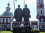 Епископ Дионисий сослужил митрополиту Воронежскому и Лискинскому Леонтию за Великим освящением и Божественной литургией в храме святых благоверных князей Бориса и Глеба, г. Борисоглебск