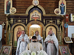 В храме Архистратига Божия Михаила села Воробьевка состоялось торжественное богослужение по случаю престольного праздника