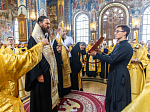 В Воронеже состоялся общегородской крестный ход, приуроченный ко дню памяти Собора святых Воронежской митрополии