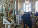Преосвященнейший Дионисий, епископ Россошанский и Острогожский, возглавил торжества в честь 20-летия Свято-Ильинского кафедрального собора г. Россошь