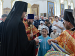 Епископ Дионисий совершил Божественную литургию в храме святого мученика Иоанна Воина г. Богучар