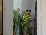 Преосвященнейший Дионисий в день памяти преподобного Серафима Саровского возглавил Божественную литургию в Костомаровском Спасском монастыре
