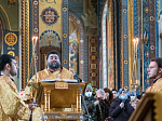 В праздник Собора новомучеников и исповедников Церкви Русской Глава Воронежской митрополии возглавил служение Божественной литургии в Благовещенском кафедральном соборе