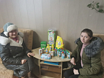 Благочиние оказало поддержку семье из пункта временного пребывания беженцев из ДНР и ЛНР