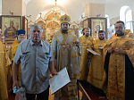 Преосвященнейший Дионисий, епископ Россошанский и Острогожский, совершил всенощное бдение в храме святых апостолов Петра и Павла с. Петропавловка