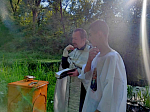 Совершено миссионерское крещение в водах реки Осередь