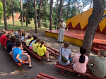 В детских лагерях Павловска прошли просветительские мероприятия к Дню Крещения Руси