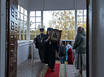 Правящий Архиерей возглавил престольные торжества храма Покрова Пресвятой Богородицы города Павловска