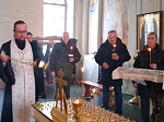 В Свято‑Тихоновском соборном храме города Острогожска совершено заупокойное богослужение по воинам‑интернационалистам