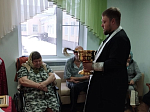 Настоятель Казанского храма села Покровка посетил пансионат«Коротоякский