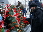 В 80-ю годовщину освобождения Россоши Правящий Архиерей принял участие в возложении венков