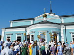 В день Преображения Господня в Казанском храме города Павловска совершились праздничные богослужения