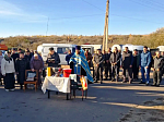 В Воробьевском районе совершен благодарственный молебен по случаю завершения уборки урожая
