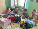 В храме Всемилостивого Спаса состоялось занятие, посвящённое Вербному воскресению
