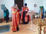 В храме Святой Живоначальной Троицы села Криница Острогожского района совершено соборное богослужение