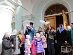 Праздник Благовещения в Тихоновском храме Острогожска