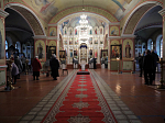 Архипастырский визит в Михайловский храм города Острогожск