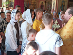 В Михайло-Архангельском храме г.Острогожска совершен молебен перед началом нового учебного года