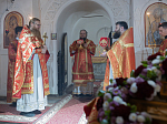 Преосвященнейший Сергий, епископ Борисоглебский и Бутурлиновский совершил Божественную литургию в Костомаровском Спасском женском монастыре