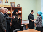 Губернатор и вице-спикер Госдумы проинспектировали ход реставрации Свято-Ильинского кафедрального собора г. Россоши