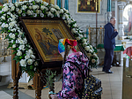 В праздник Входа Господня в Иерусалим глава Россошанской епархии совершил Литургию в Свято-Ильинском кафедральном соборе города Россоши