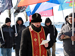 В поселке Каменка совершили братский молебен в первое воскресенье февраля