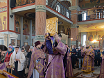 Преосвященнейший епископ Дионисий совершил Божественную литургию в Ильинском кафедральном соборе г. Россошь