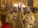 Преосвященнейший Дионисий, епископ Россошанский и Острогожский, сослужил Главе митрополии за богослужением в Успенском семинарском храме г. Воронежа.