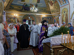 В праздник Преображения Господня Правящий Архиерей совершил Божественную литургию в храме Преображения Господня города Острогожска