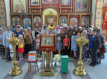 Поздравление прихожан с днем памяти благоверных кн. Петра и Февронии Муромских и государственным праздником – Днём семьи, любви и верности