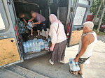 Прихожане храма Архистратига Божия Михаила города Острогожска передали питьевую воду участникам специальной военной операции