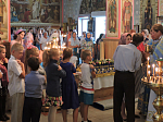 Праздник Успения Пресвятой Богородицы в Сретенском храме Острогожска