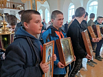 Божественная Литургия в день празднования иконы Божией Матери «Живоносный Источник» в Свято-Митрофановском храме
