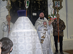 Пасхальное богослужение в храме святого мученика Иоанна Воина города Богучар