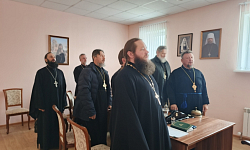 В Россошанском церковном округе прошло очередное собрание духовенства 