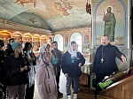 Воспитанники школы-интерната для слабовидящих посетили храм