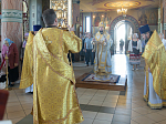 В день начала индикта (церковного новолетия) Архипастырь совершил Литургию в Свято-Ильинском кафедральном соборе города Россоши