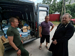 Прихожане храма Архистратига Божия Михаила города Острогожска передали питьевую воду участникам специальной военной операции