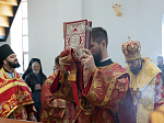 В день Радоницы Преосвященнейший епископ Дионисий совершил Литургию в Воскресенском соборе Белогорского епархиального мужского монастыря